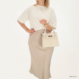 Charm London the hamptons handtas crème