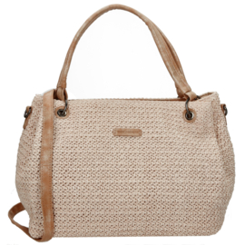 Enrico Benetti Ibiza handtas beige