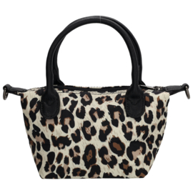 Charm London Buckingham handtas luipaard beige