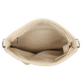 Beagles Malaga schoudertas crème