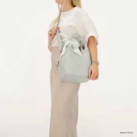 Charm London bond street handtas lichtblauw