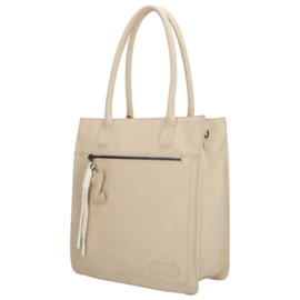 Zebra Trends Rosalyn shopper donker beige