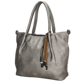 Charm London Tottenham handtas pewter