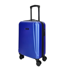 Enrico Benetti Edmonton koffer 55cm staalblauw