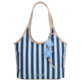 Zebra Trends Mira shopper middenblauw