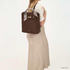 Charm London The Hamtons rugtas donkerbruin