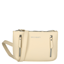 Enrico Benetti Sarah schoudertas off white