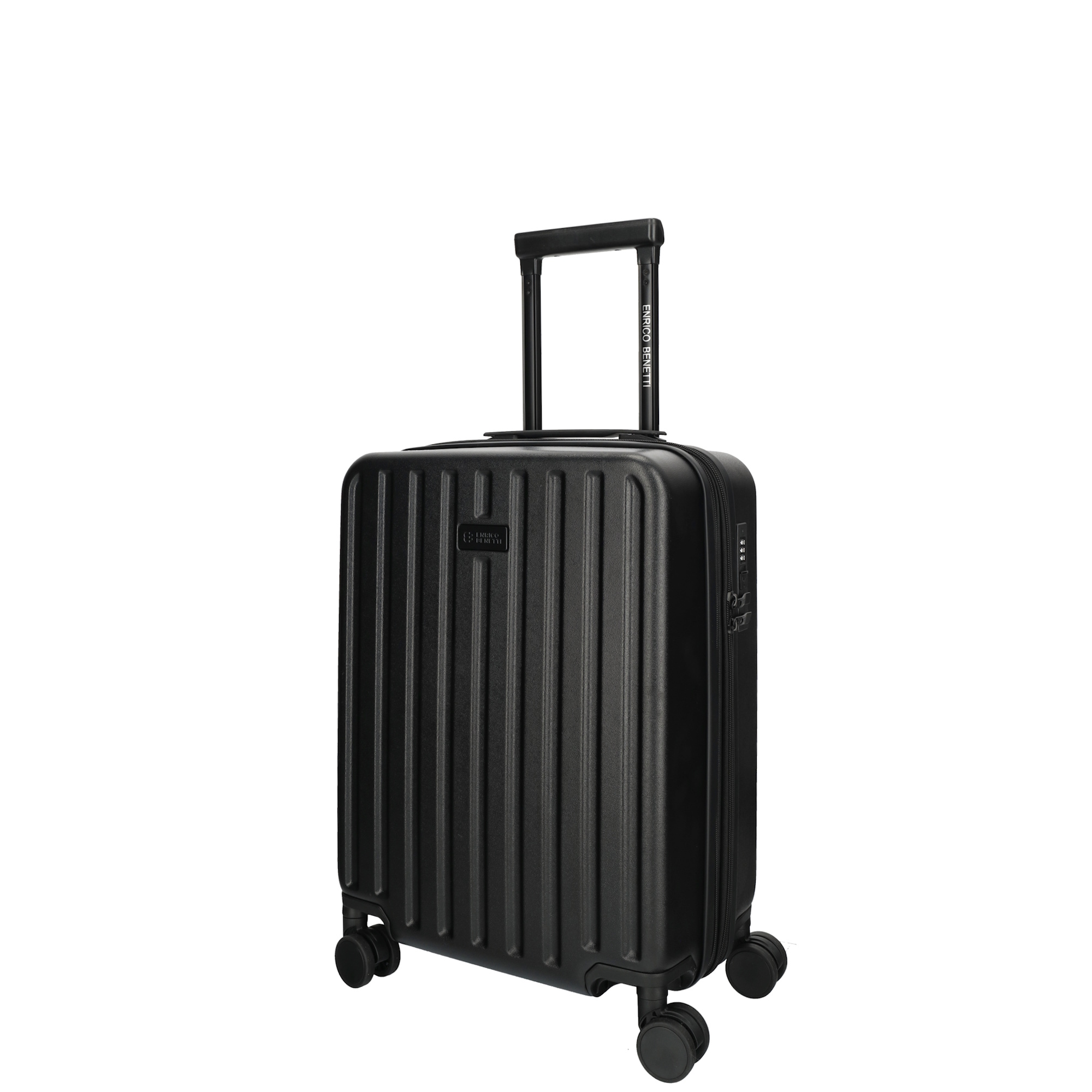 Enrico Benetti Portland reiskoffer 50 cm zwart
