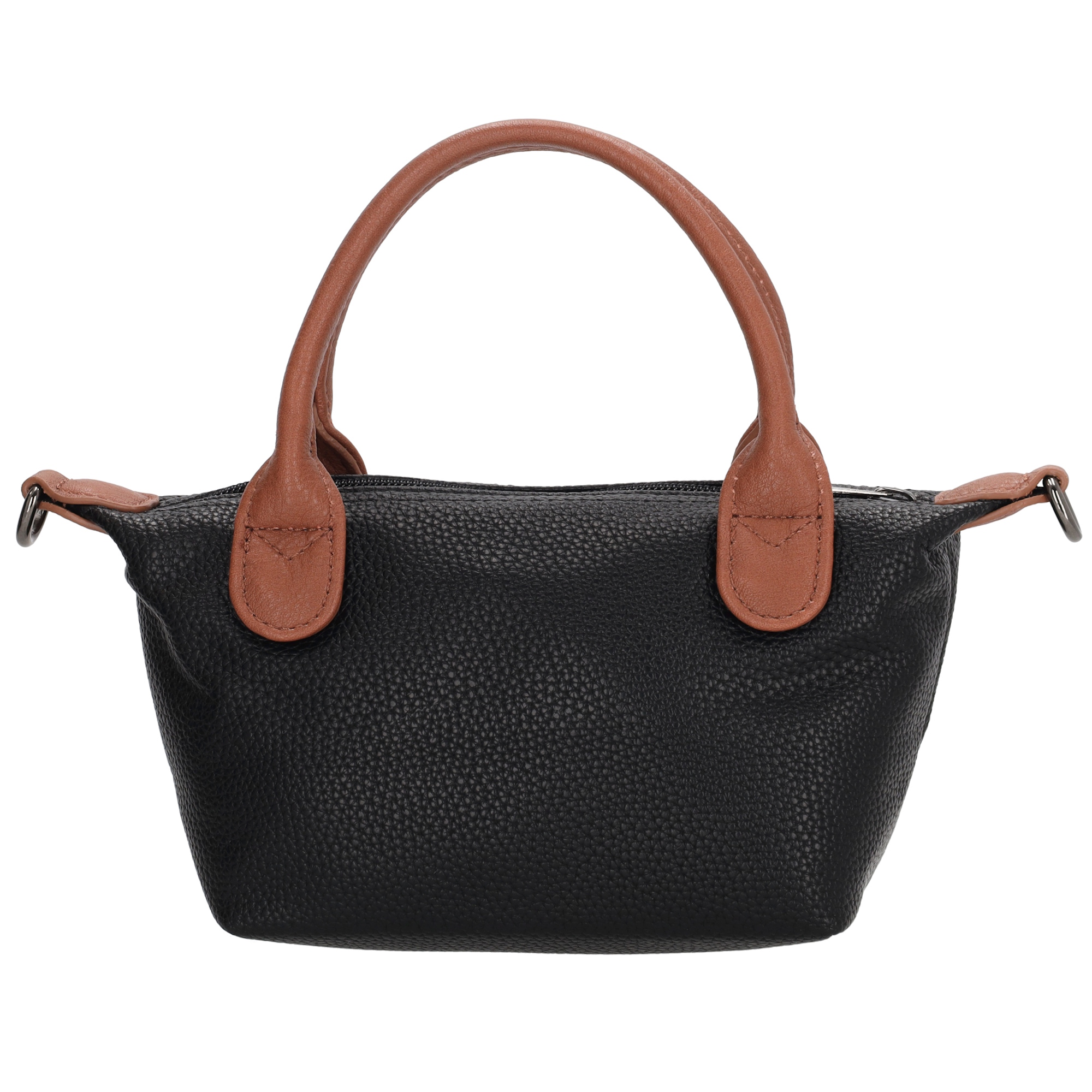 Charm London Buckingham palace handtas zwart cognac
