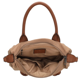Charm London Buckingham handtas taupe