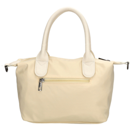 Charm London Buckingham mono handtas licht creme