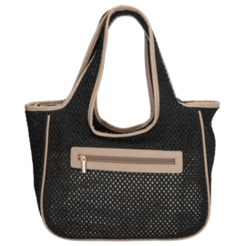 Charm London Shoreditch shopper zwart