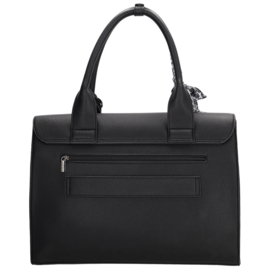 Charm London Bond laptoptas zwart