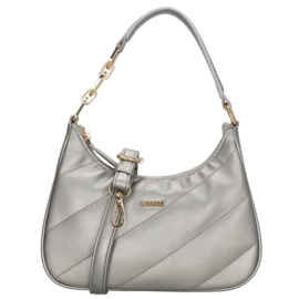 Charm London Via Dante schoudertas donker zilver