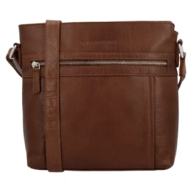 Hide & Stitches Mississppi schoudertas cognac