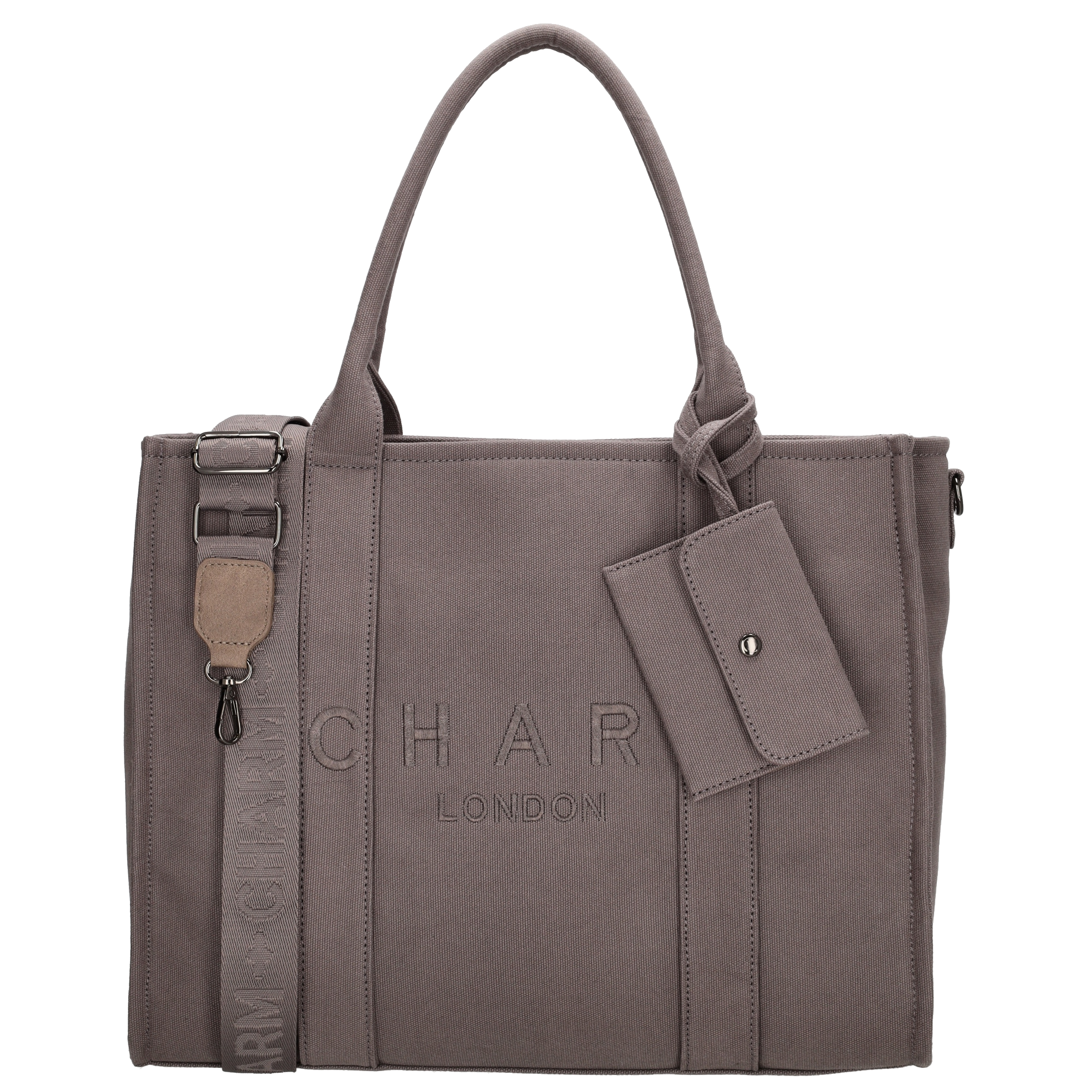 Charm London bond shopper olifant grijs