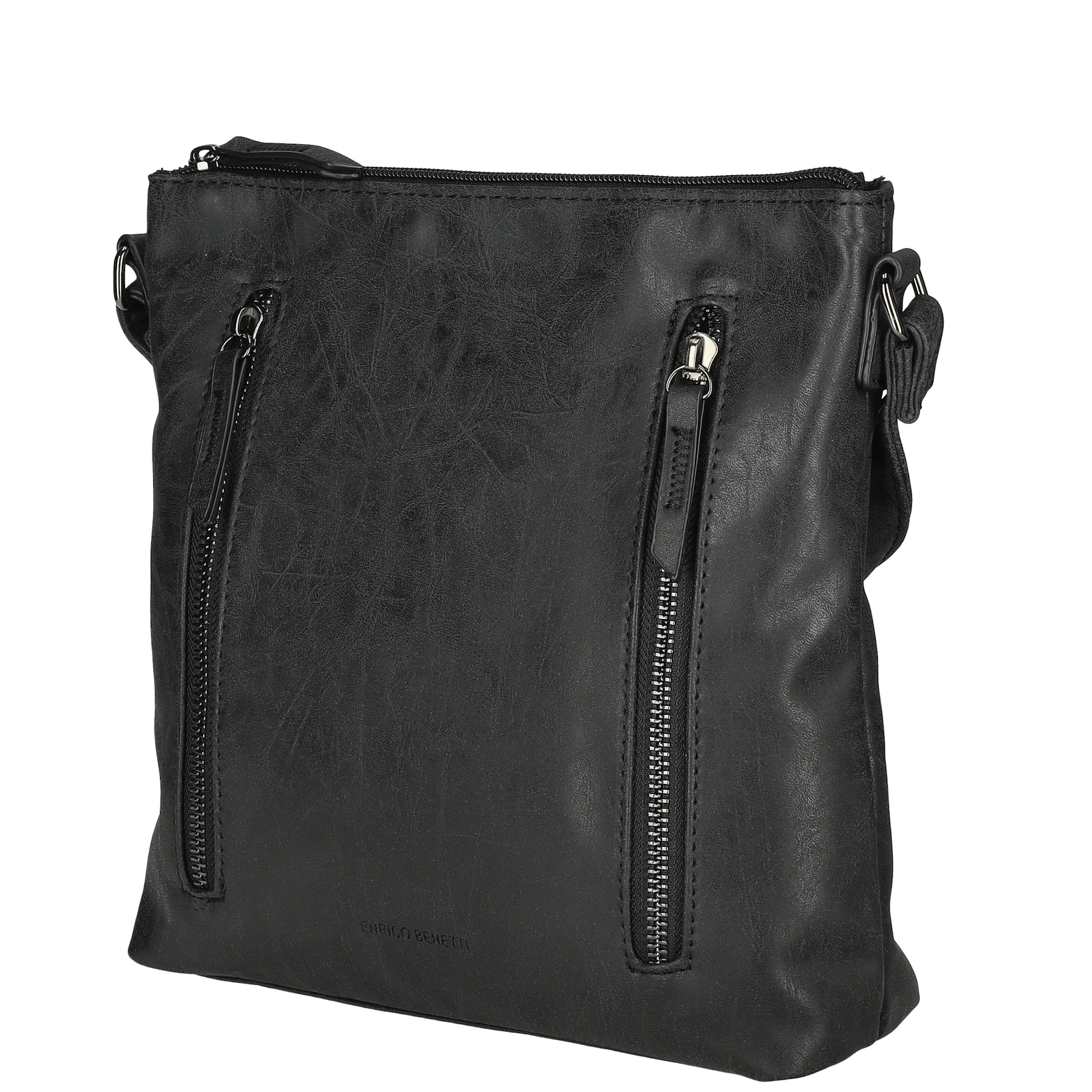 Enrico Benetti Kylie schouder/crossbody tas zwart