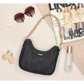 Charm London schoudertas Hillington zwart
