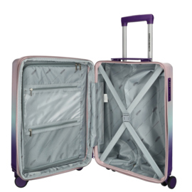 Enrico Benetti Havana koffer 55 cm paars