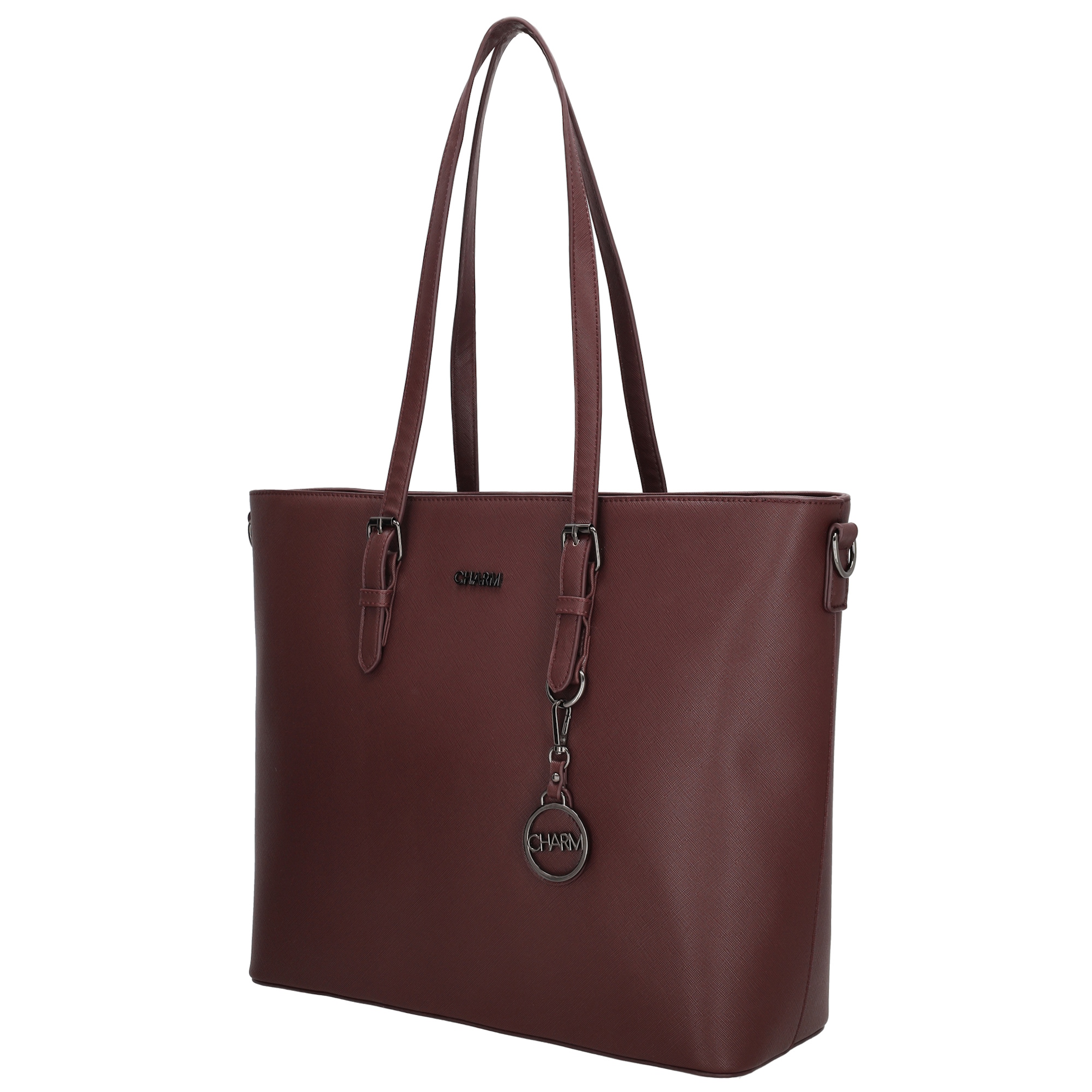Charm London shopper Birmingham bordeaux rood
