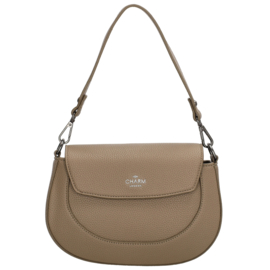 Charm London Montmarte schoudertas taupe