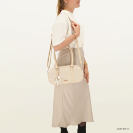 Charm London Capri handtas zacht beige