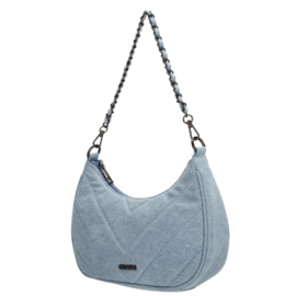 Charm London Hollywood schoudertas midden blauw