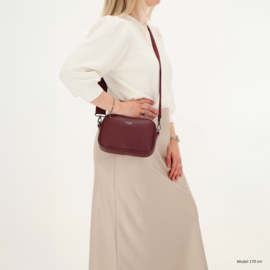 Charm London Mullberrry street crossbodytas  bordeaux