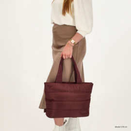 Zebra Trends Elske shopper bordeaux