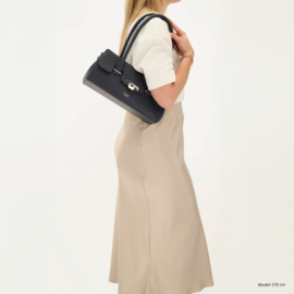 Charm London Soho schoudertas blauw