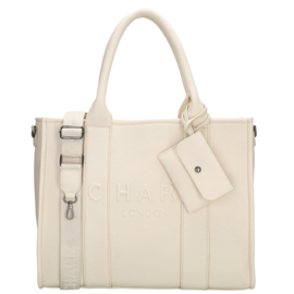 Charm London bond shopper gebroken wit