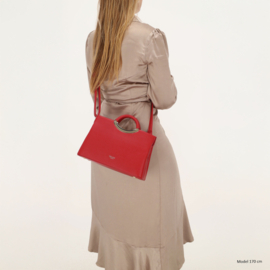 Charm London lucca handtas wijnrood