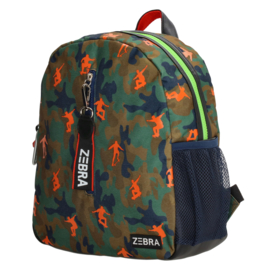 Zebra Trends rugzak legergroen