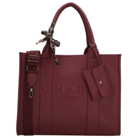 Charm London bond shopper bordeaux
