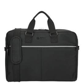 Enrico Benetti Bergen laptoptas zwart