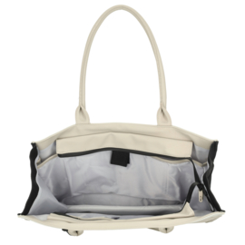 Enrico Benetti Bergen schouder/laptoptas waterafstotend black-beige