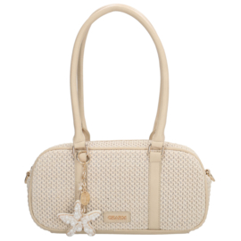 Charm London Capri handtas zacht beige