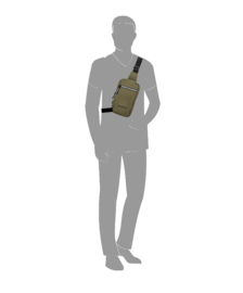 Enrico Benetti Bergen crossbodytas olijf
