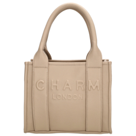 Charm London bond handtas natuur zand