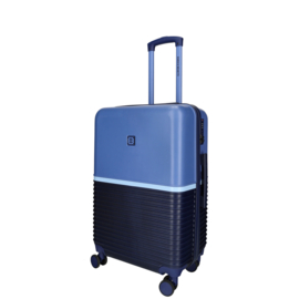 Enrico Benetti Princetown koffer 65 cm donkerblauw