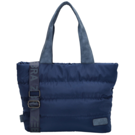 Zebra Trends Elske shopper blauw