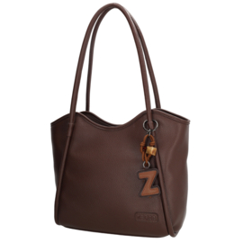 Zebra Trends Sofie laptoptas donker bruin
