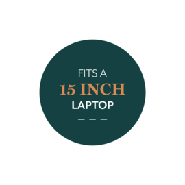 Hide & Stitches Next Navajo laptoptas bruin