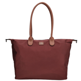 Charm London Buckingham handtas bordeaux rood