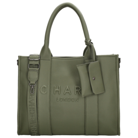Charm London bond shopper natuur groen