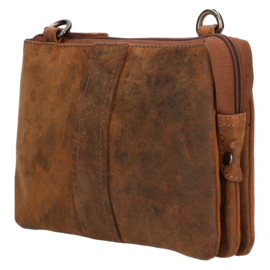 Leather Design festival bag harmonica hunter