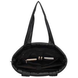 Zebra Evie laptoptas zwart