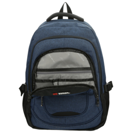 Enrico Benetti Hamburg rugzak blauw