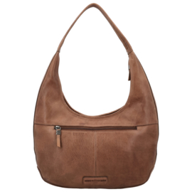 Hide & Stitches lederen schoudertas bruin