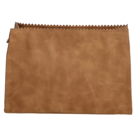 Zebra Merel schoudertas camel